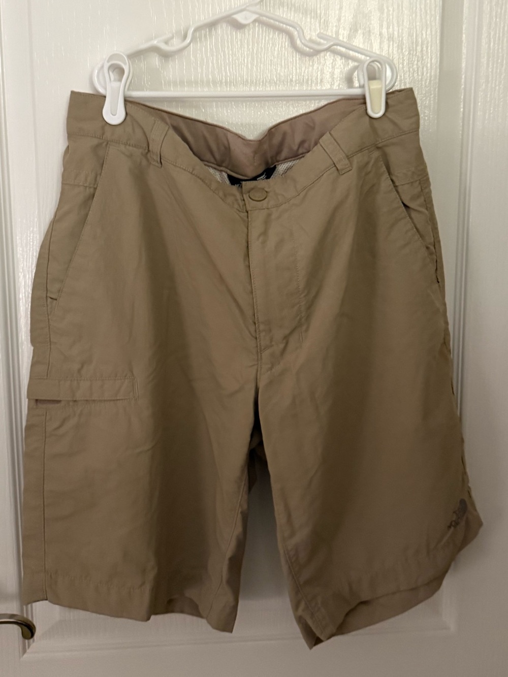 The North Face Men's Tan and Grey Cargo Shorts x2